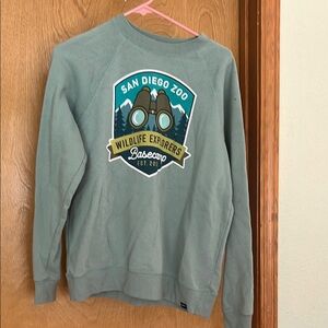 San Diego Zoo Wildlife Explorers Green Sweater